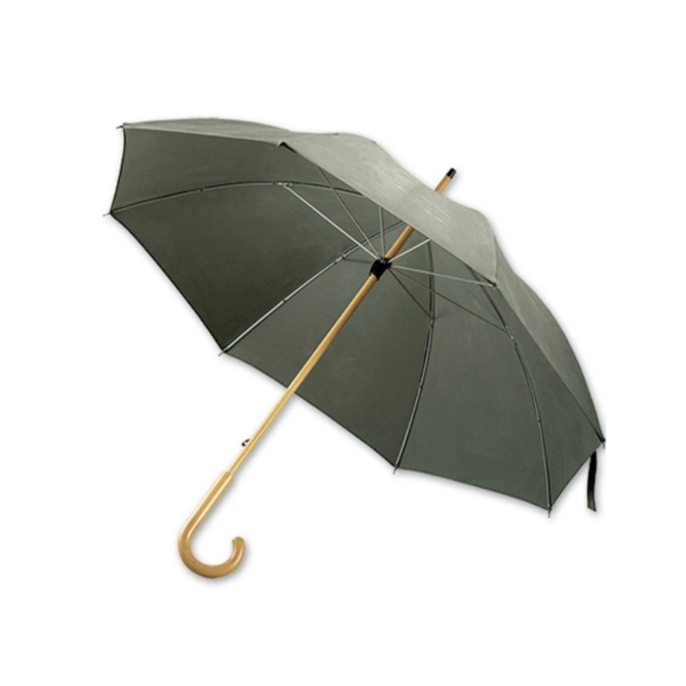 Filson Cover Cloth Umbrella ~ Otter Green ~ Wooden Handle ~ 2011 ~ RARE